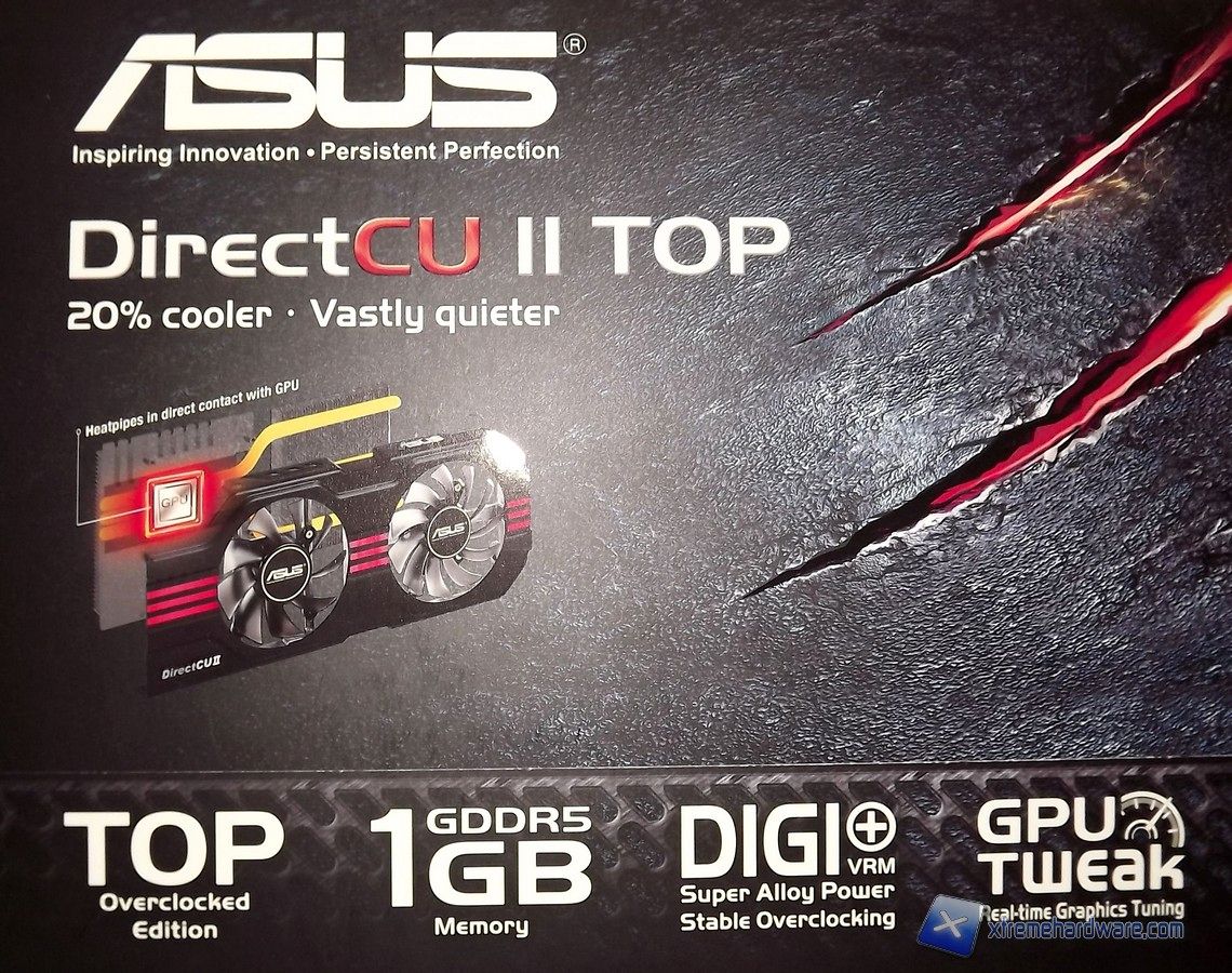 Asus GTX 650 Ti DirectCU II Top 25